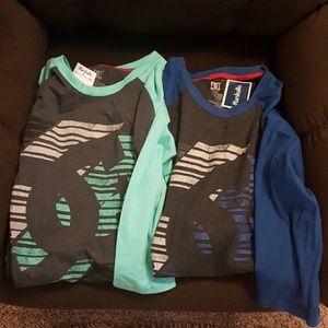 DC baseball 3/4 sleeve Men's shirts new with tags